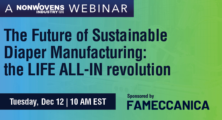 The Future of Sustainable Diaper Manufacturing: the LIFE ALL-IN revolution